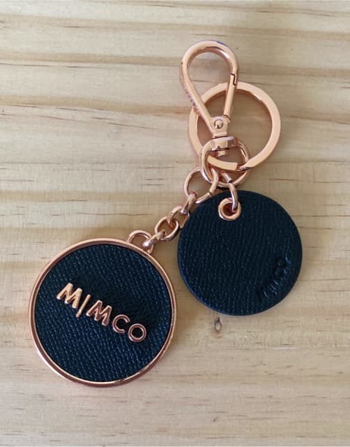 Mimco leather and rose gold key ring Accessories Gumtree Australia