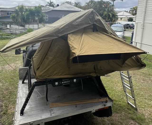 tub rack and roof top tent (made for tray) | Camping & Hiking | Gumtree ...