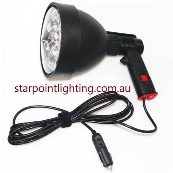 Powerful 60 Wat LED Handheld Spotlights Hunting Spotlights 150mm 12v