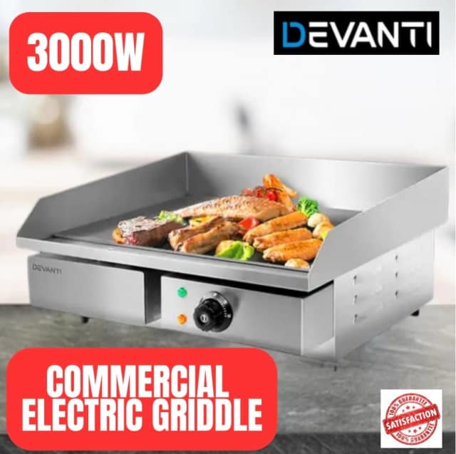 Commercial Electric Griddle Grill Limited Stock Cooktops