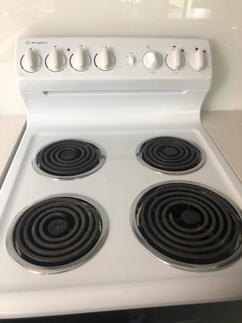 westinghouse 525 electric stove