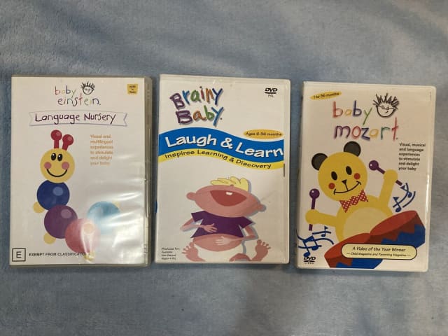 Brainy Baby & Baby Einstein Dvds - Cds & Dvds In Wilston Qld 