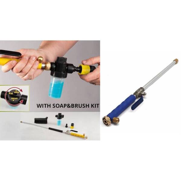 HighPressure Multipurpose Washer with Soap & Brush Kit new Building