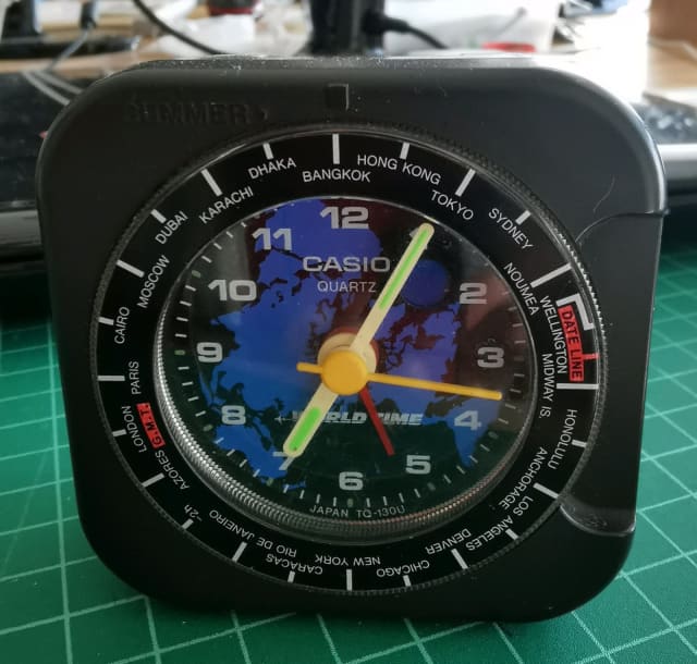 Casio World Time Alarm Clock for sale Clocks Gumtree Australia