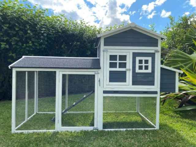 Somerzby Mansion Chicken Coop Cat House Rabbit Hutch Guinea Pig Cage ...