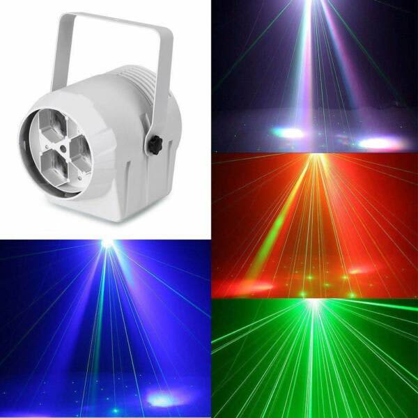 RGBW LED Projector Effect Stage Lights DMX 512 Laser Beam Party DJ