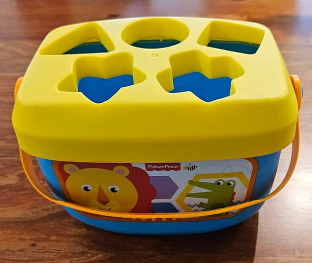 Fisher Price FFC84 Babys First Blocks Shape Sorting Game | Toys ...