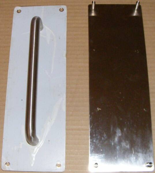 304 grade Stainless PUSH and PULL Door plates / handles Building Materials in Tweed Heads NSW