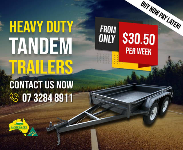 8x5 Australian Made Tandem Box Trailers Trailers Gumtree Australia
