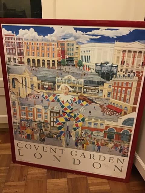 Christopher Rogers Large art print of Covent Garden London | Art ...