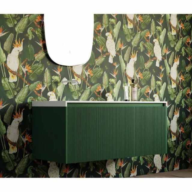 Rimini wall hung bathroom vanity 1200mm Rain Forest Building