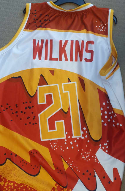 Dominique Wilkins Atlanta Hawks Adidas NBA Throwback Swingman Jersey - Red  