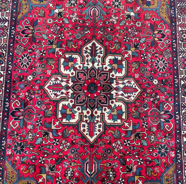 Pure wool broken branches design handmade Persian Heriz rug 2.1x1.5m Rugs & Carpets Gumtree