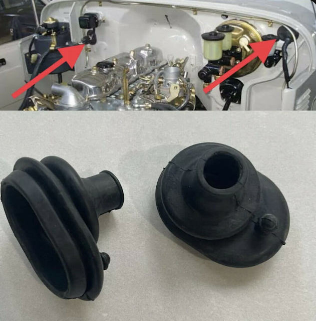 FJ40 HJ47 BJ42 BJ40 FJ45 YAZAKI reproduction Firewall Wiring Grommet