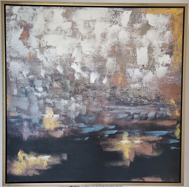 Gold Framed Canvas Painting Art Gumtree Australia Cowra Area