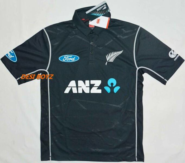BRAND NEW New Zealand Blackcaps Cricket Shirt Jersey Other Sports & Fitness in Woolloongabba