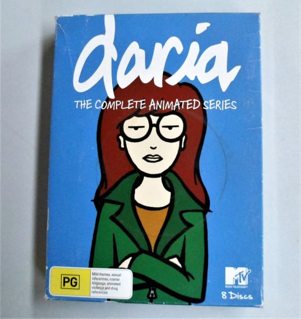 The Daria - Complete Animated Series (DVD, 2018, 8-Disc Set) R4 | CDs ...