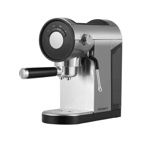 Devanti Coffee Machine Espresso Maker 20 Bar Milk Frother Cappuccino Coffee Machines Gumtree