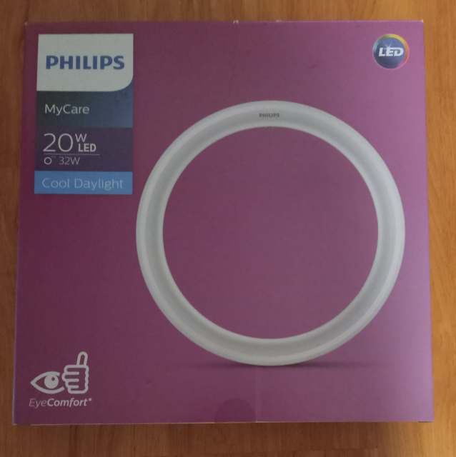 philips 20w 2000lm cool daylight circular led g10 globe