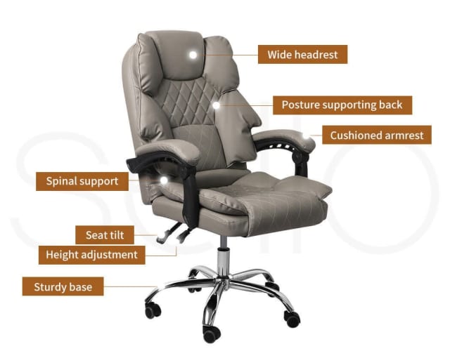 Levede Gaming Chair Office Computer Seat Racing PU Leather Executive R Office Chairs Gumtree
