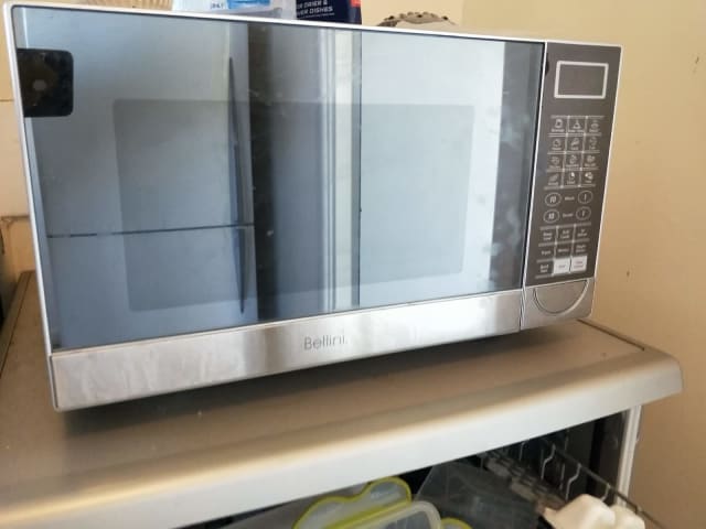 bellini flatbed microwave oven