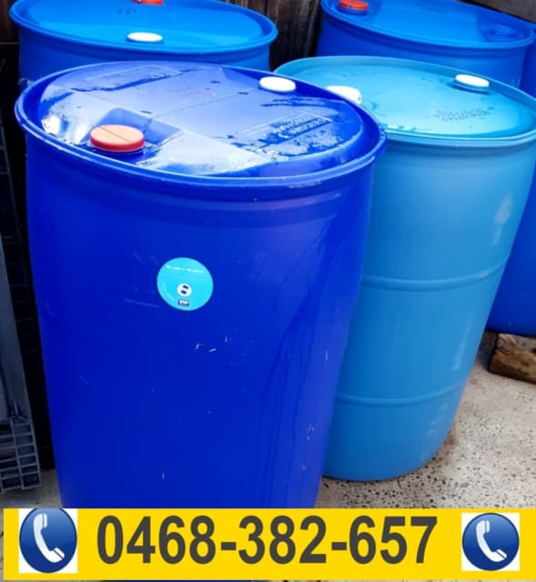 205 litres Drum, 44 gallon,Close Top With Bungs(caps) Plastic, HPDE