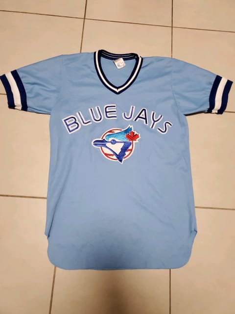 Toronto blue jays mlb baseball vintage sewn jersey M, Tops, Gumtree  Australia Inner Sydney - Sydney City