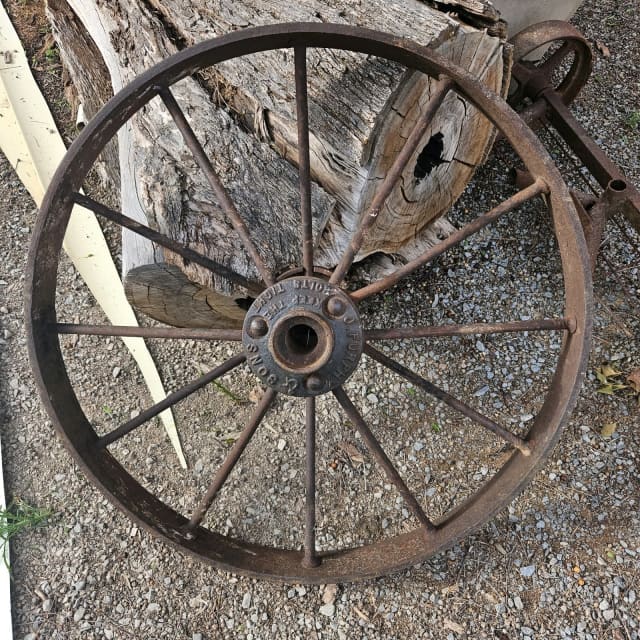 Furphy wheels - Antiques in Barellan NSW | Gumtree Australia