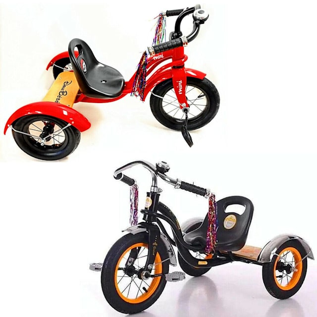 Wowmart Kid Tricycle Trike Retro Classic Style RideOn Toy 12 inch Prams & Strollers Gumtree