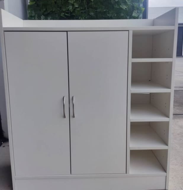 1X White Shoe Rack Storage Organiser 17prs 2 door 5 Gumtree Australia Logan