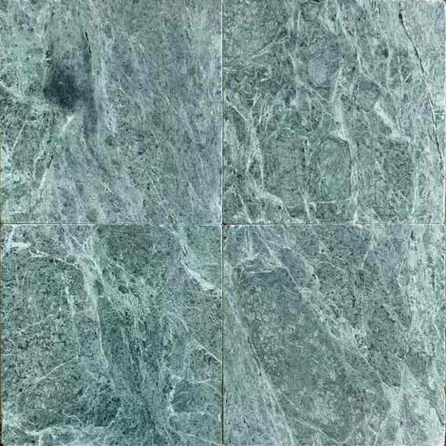 Verde Alpi Green Tumbled Marble Tiles 300x300 Price Per M2 - Building 