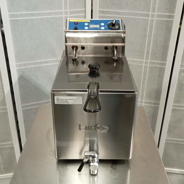 Used Birko 1001003 Commercial Deep Fryer 8 Litre Pan Miscellaneous