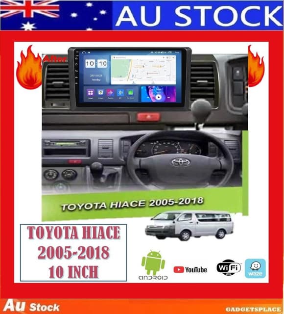 Toyota Hiace Apple Carplay Car Stereo Android Radio Headun