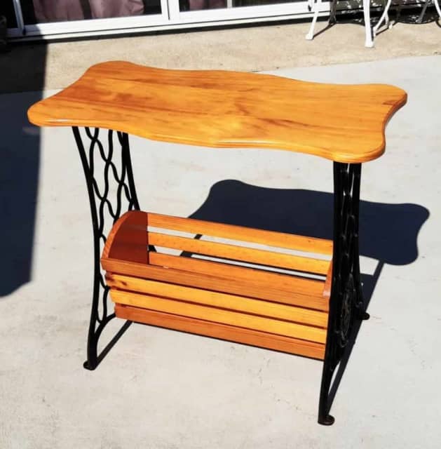 Singer Sewing Frame Table / Magazine Rack SOLD PP Buffets & Side