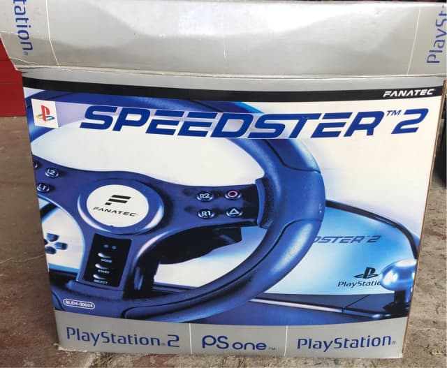 Berg kleding op Gepensioneerde kant Fanatec Speedster 2 Racing Wheel Pedals - Playstation 2 PS2 PS1 |  Playstation | Gumtree Australia Blacktown Area - Lethbridge Park |  1289493952
