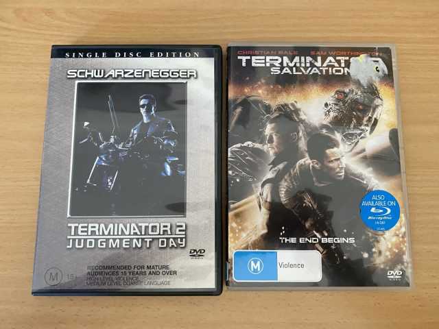 DVDs - Terminator Judgment Day/Terminator Salvation | CDs & DVDs ...