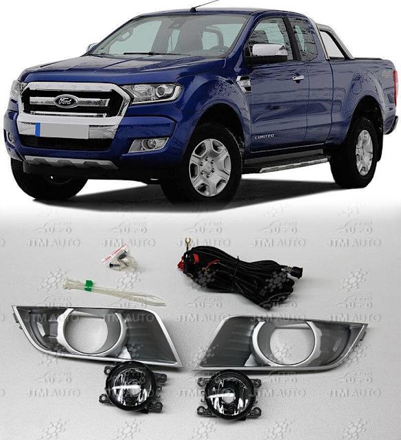 Driving/Fog Lights Lamps Complete Kit to suit Ford PX Ranger******2017