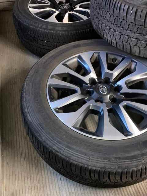 Toyota Prado MY21 19 inch Tyres and Rims x 5 | Wheels, Tyres & Rims ...