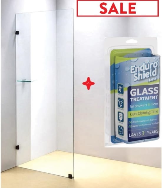 ALE SHOWER SCREEN 2050Hx1200W,CLAMPS,SUPPORT,COATING KIT Perth 425