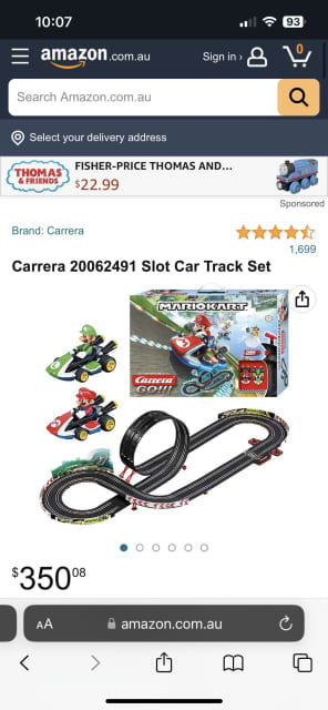 Carrera Go Super Mario Slot Car Track Set | Toys - Indoor | Gumtree  Australia Stirling Area - Stirling | 1310051425