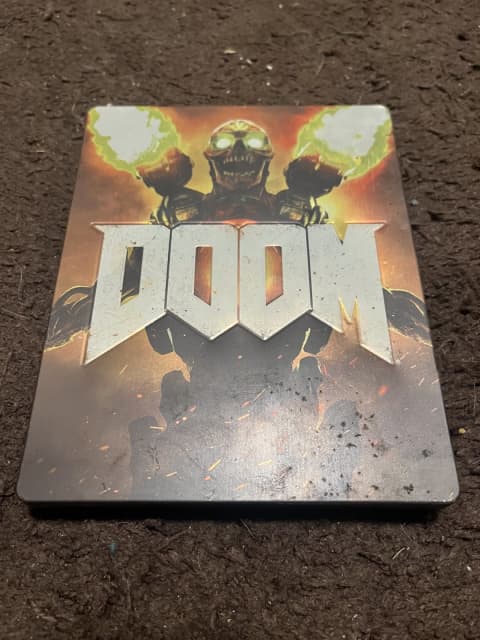 2021年春の Doom 3 Collector Steel 3 Limited case Doom book
