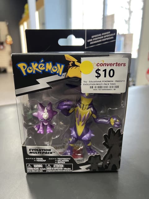 Pokémon Select Evolution Multi-Pack Toxel and Toxtricity Action Figure Set