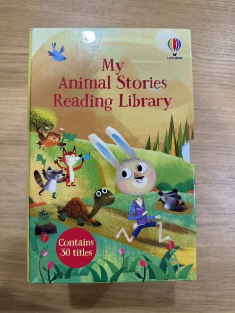 Usborne My Animal Stories Reading Library 30 Books Collection Box Set ...