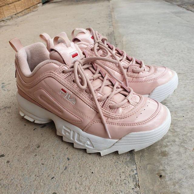 thick fila shoes