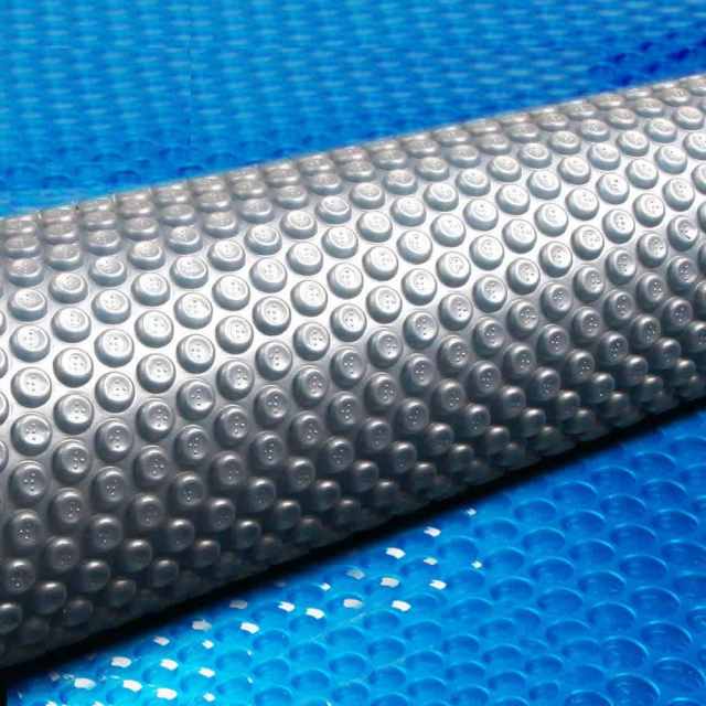 Pool Cover 500 Micron 7x4m Swimming Pool Solar Blanket Blue Silve