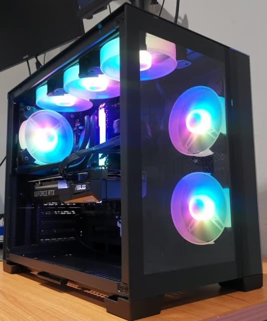 Intel i714700KF RTX 4070 1TB SSD Watercooling RGB Gaming Desktop PC