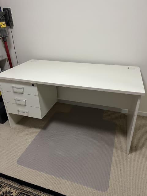 used white office desk