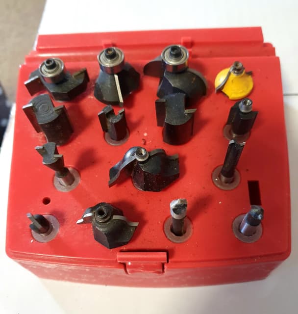 Ultra 15 Piece 6.4mm Router Bit Set Power Tools Gumtree Australia
