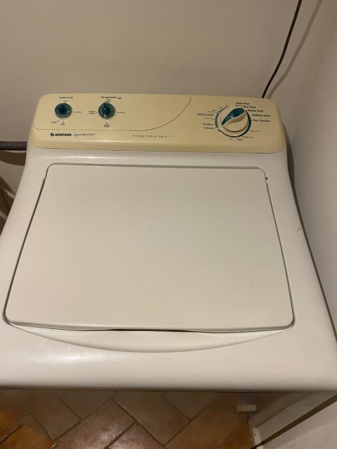 simpson esprit 650 washing machine