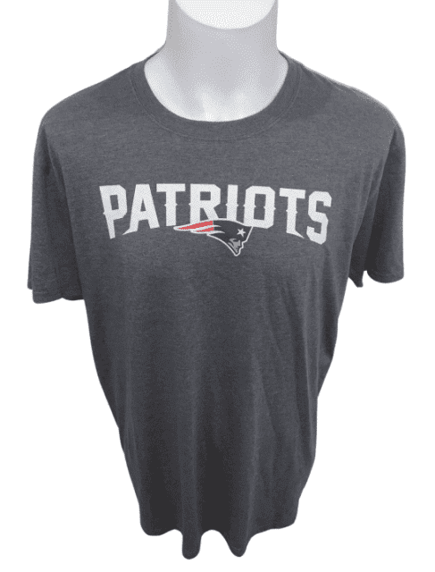 New England Patriots T Shirt Men Medium Red Nike Dri Fit NFL Football Retro  Gym